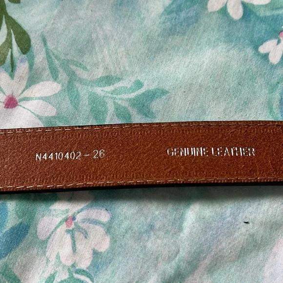 Nocona Youth Belt Tooled Bull Rider Buckle - 26 - Picture 7 of 11